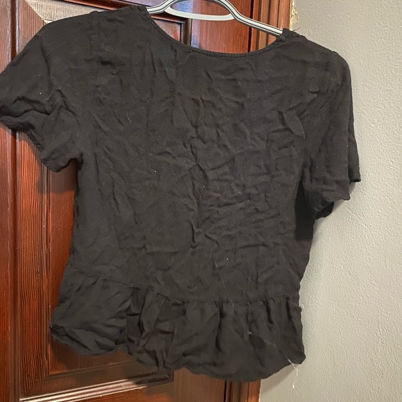 Black button up shirt - Picture 2 of 2
